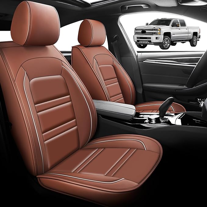 Seat Cover for Chevy Silverado 2007-2025 | Car Seat Covers Front Seats - Image 2