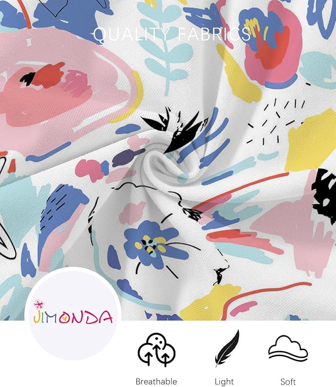 Jimonda Baby Girls Boys Footless Pajamas, Rayon From Bamboo Pjs 2 Way Zipper - Image 2
