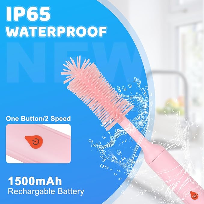Electric Bottle Brush Cleaner, Bottle Brush Cleaner Baby - Image 5