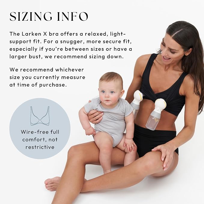 Larken Hands Free Pumping Bra for Breastfeeding | Breast Pump - Image 3