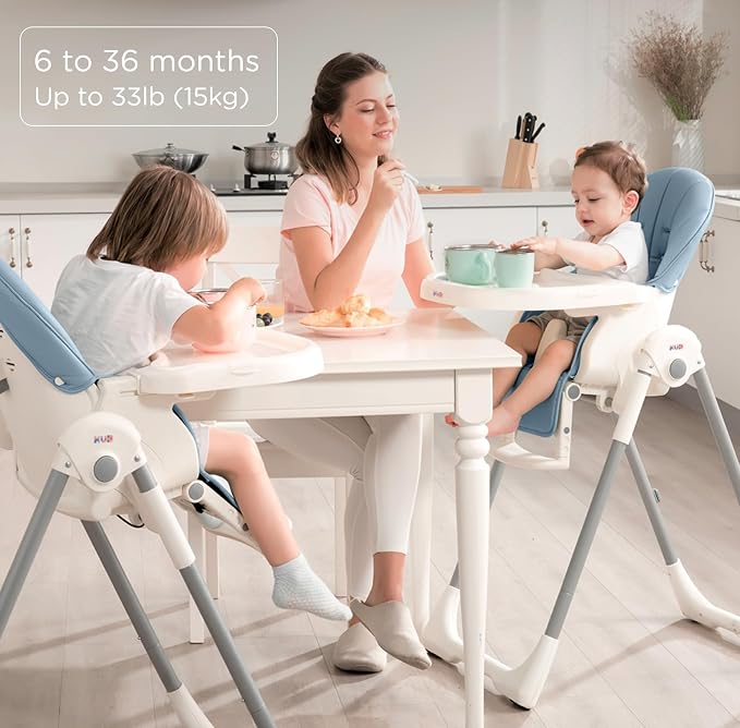 KÜB 3-in-1 Foldable Baby High Chair | Multifunctional Infant High Chairs - Image 7