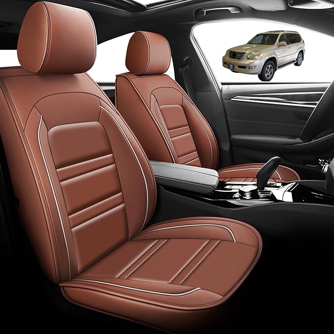Seat Cover for Lexus Car gx470 2003-2009 | Car Seat Covers Front Seats - Image 2