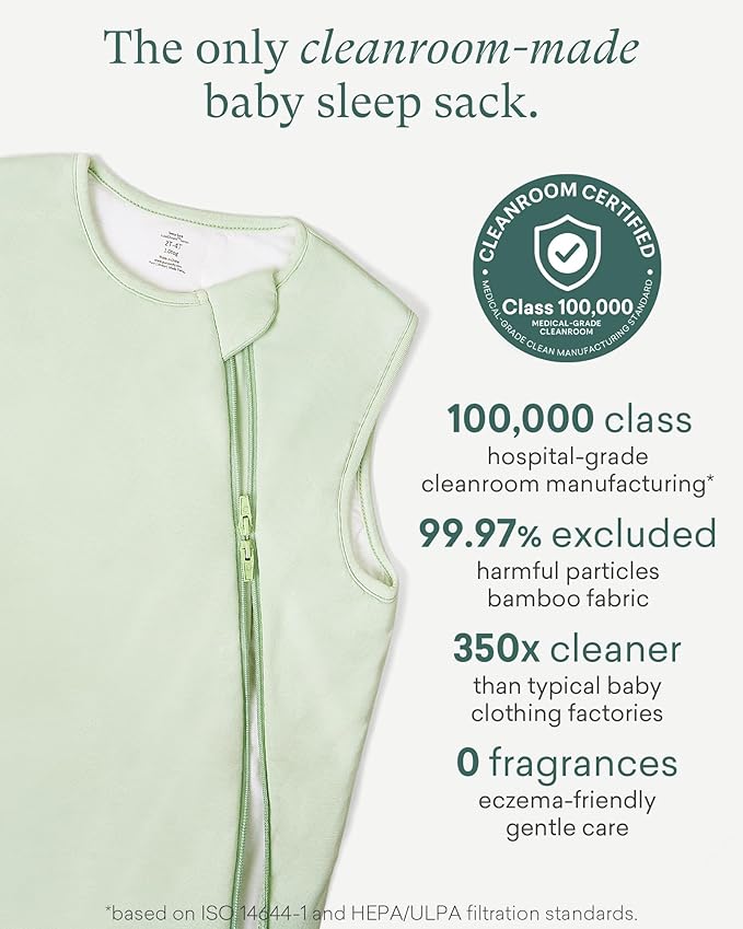 PurComfy Supersoft Sleep Sack 1.0 TOG, Premium Bamboo Viscose Baby Sleeping Bag - Image 4