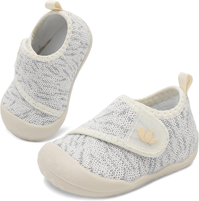 FEETCITY Baby First Walking Shoes Wide Baby Shoes Infant Sneakers Newborn Crib by FEETCITY