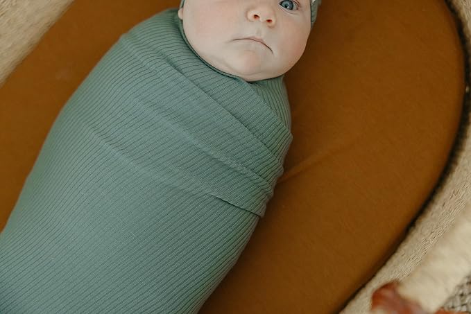Copper Pearl Baby Swaddle Blanket - Image 8