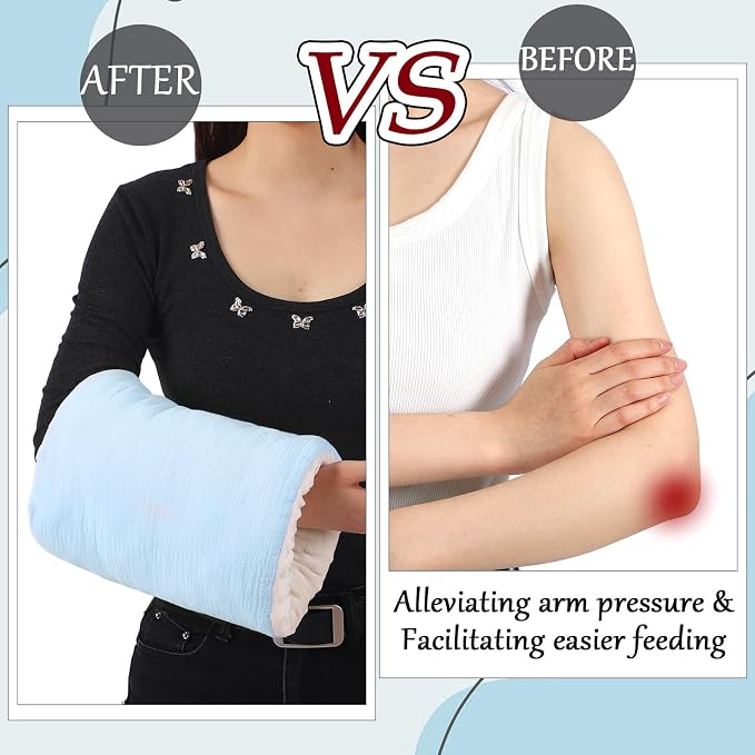 Baby Feeding Arm Pillow Breastfeeding Bottle Nursing Cozy Cradle Pillow - Image 4