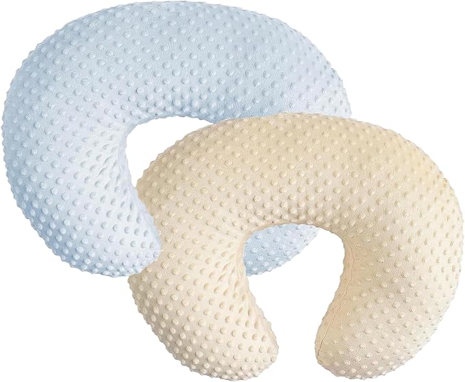 iEvolve Minky Nursing Pillow Cover Breast Feeding Pillow Cover Slipcover U Shape by iEvolve