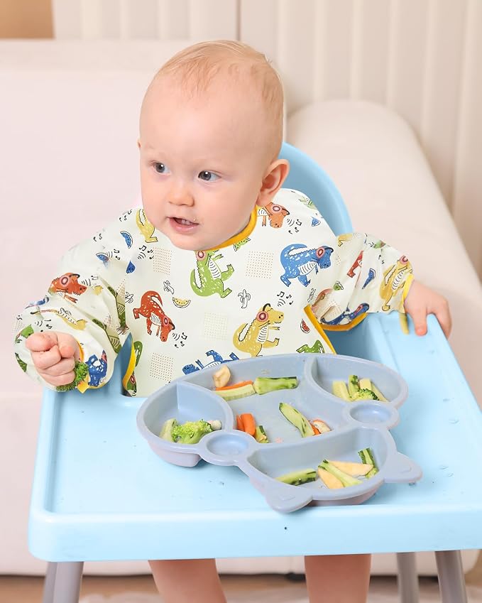 Lictin Long Sleeve Bibs 5 Pack - Image 8