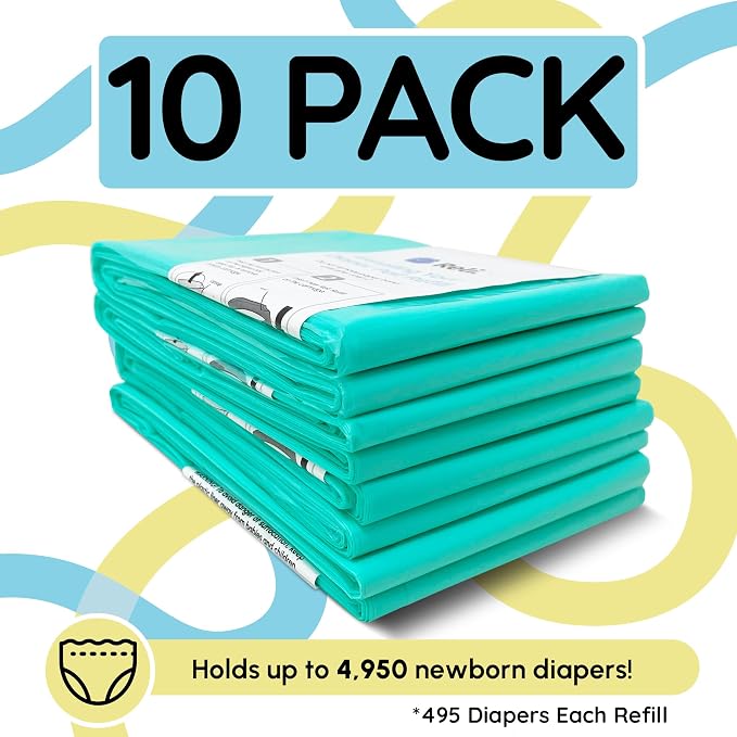 Reli. Diaper Pail Refill Bags, Compatible - Image 3