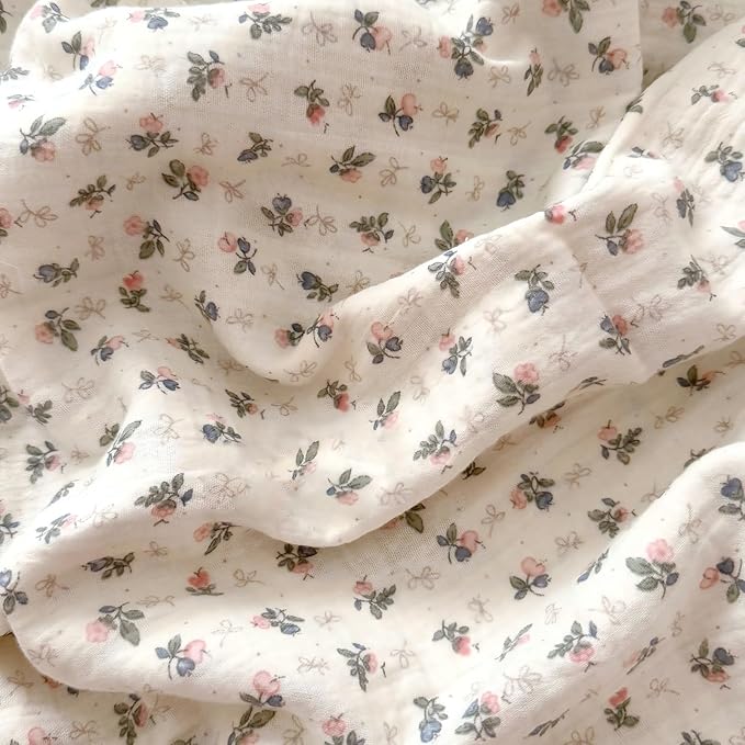 BuLuTu Chic Bellflower Pink Toddler Pillowcase - Image 3
