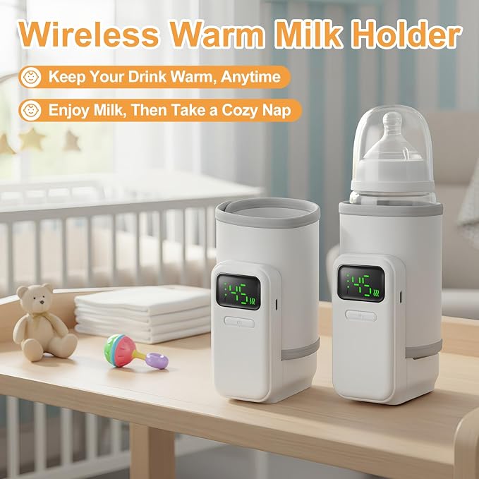 Portable Outdoor Travel Bottle Warmer Breast Milk & Formula Bottle Warmer Keeps - Image 2
