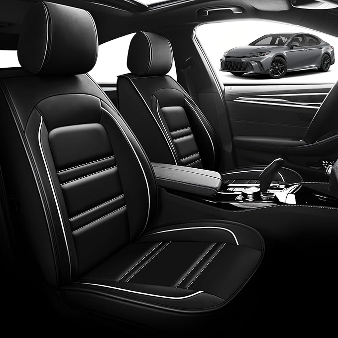Seat Cover for Toyota Camry 2002-2025 | Car Seat Covers Front Seats, Waterproof - Image 2