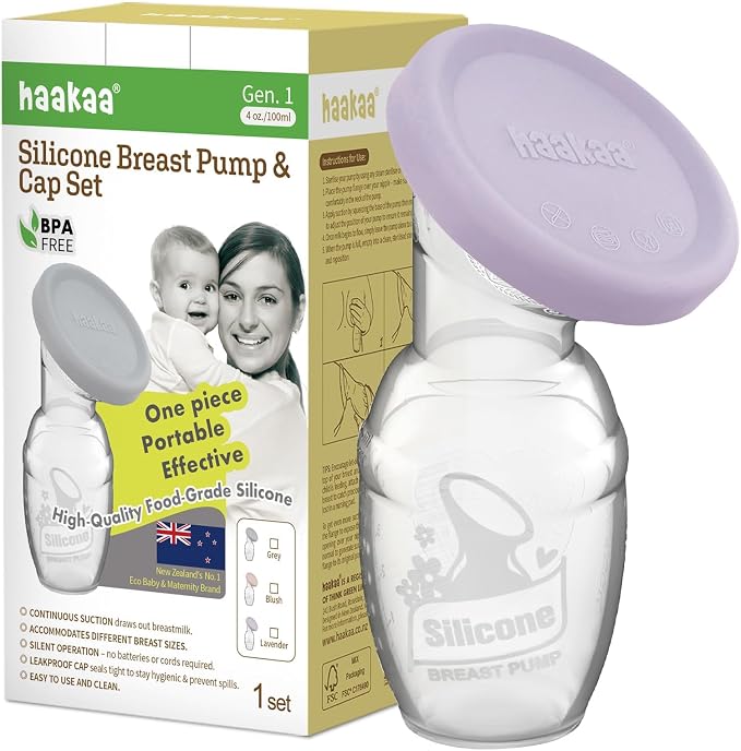 haakaa Manual Breast Pump Breastfeeding Pump by haakaa