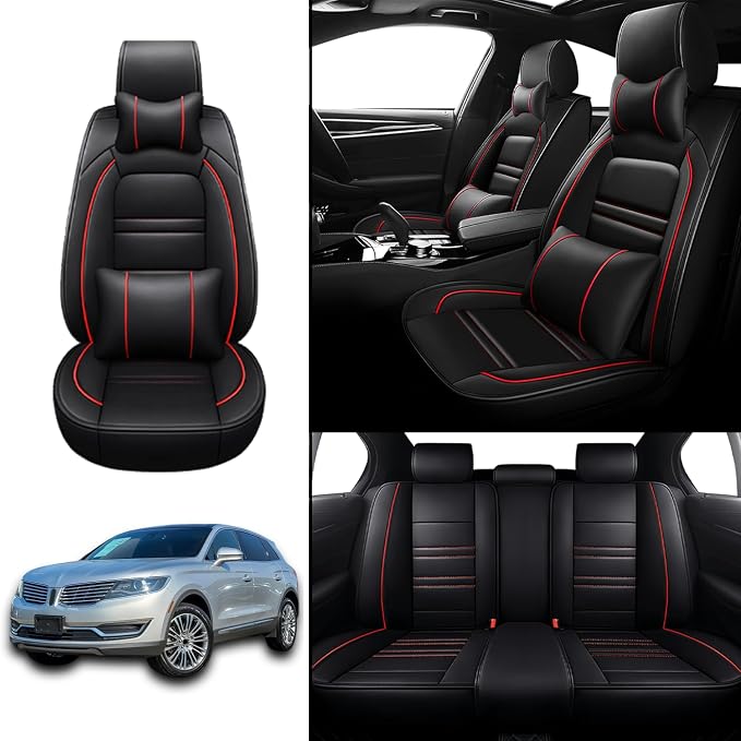 Car Seat Covers for Lincoln mkx 2007-2018 | 5-Seats Seat Covers, Waterproof - Image 2
