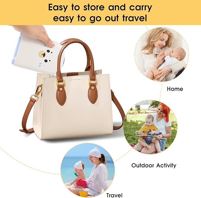Portable Baby Bottle Brush Set, 7-in-1 Travel Baby Bottle Cleaning Kit - Image 3