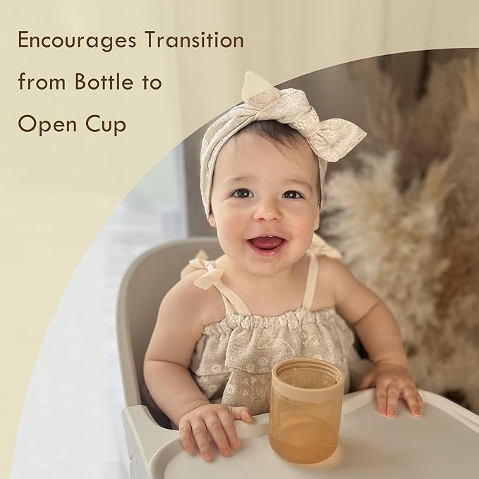 Moonkie Baby Straw cup | Silicone Toddler Sippy Cup Training Cup - Image 6
