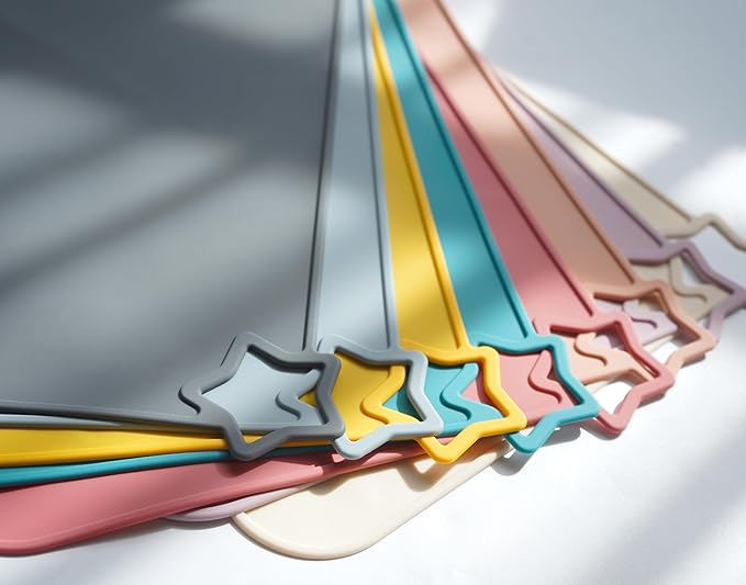 Moonkie Silicone Placemats for Baby & Kid, Stain-Proof Non-Slip Toddler Food - Image 8