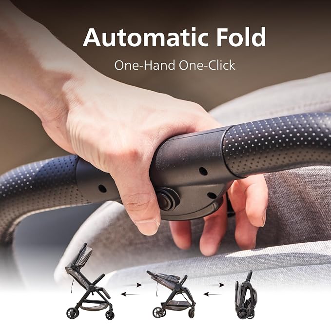 Pika Baby Stroller – Lightweight, Auto-Folding Design - Image 2