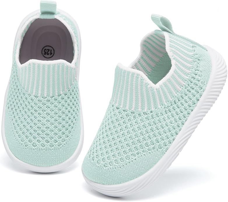 MORENDL Baby Toddler Walking Socks Non-Slip Breathable Unisex Casual Sneakers - Image 2