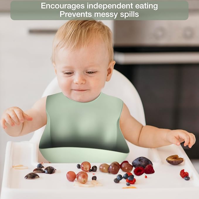 Baby Feeding Set 10-Piece | Baby Led Weaning Utensils Set Includes Suction Bowl - Image 2