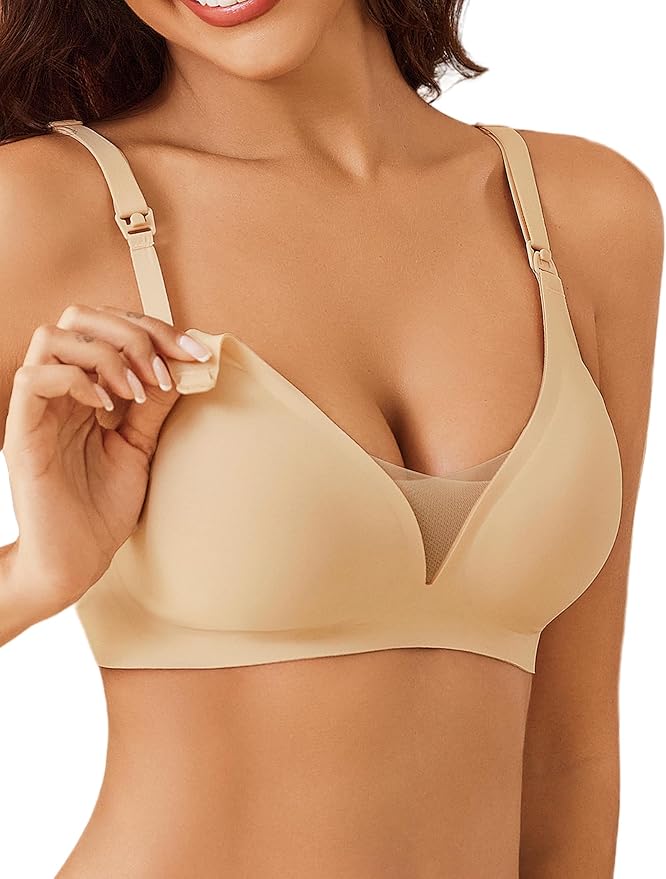 Avidlove Nursing Bras for Breastfeeding Seamless Ultra Comfort Pregnancy by Avidlove