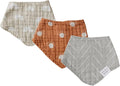 Mebie Baby Muslin Cotton Bib, 3 pack, Baby Bib Set by MebieBaby