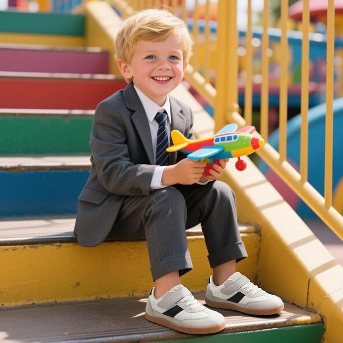 Toddler Wide Toe Box Shoes Zero Drop Minimalist Sneakers - Image 6
