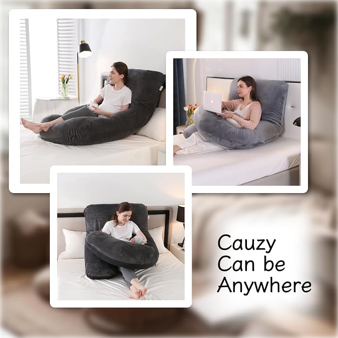 Pregnancy Pillow, Full Body 57 Inch Maternity Pillow - Image 7