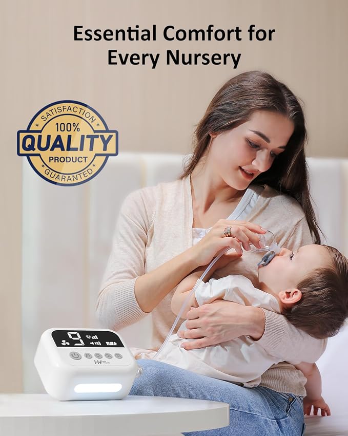 HEYVALUE Nasal Aspirator for Baby, Hospital Grade Nose Sucker - Image 7