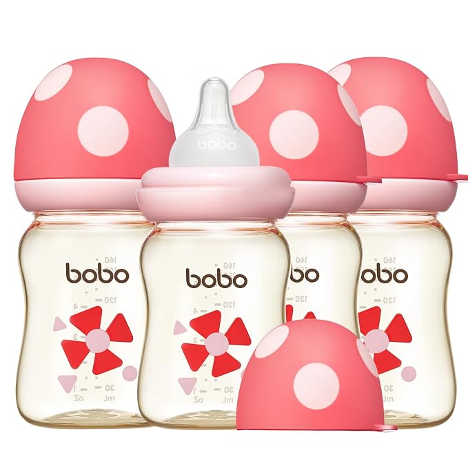 YOHKOH PPSU Baby Bottle Wide Neck, Newborn Anti-Colic Baby Bottle by Home