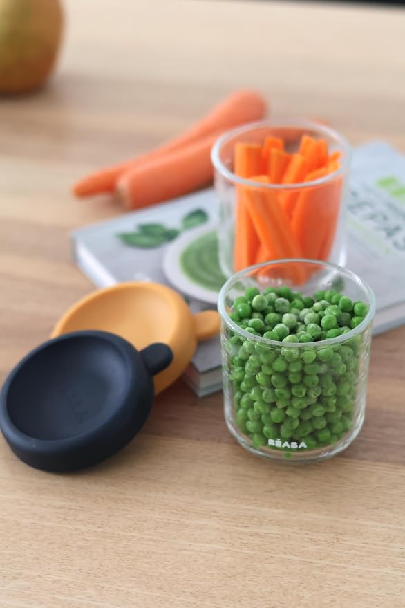 BEABA 2 Pack Glass Baby Food Jars - Image 7