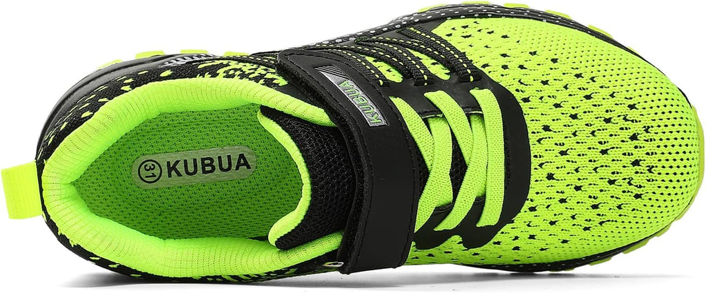 KUBUA Kids Sneakers for Boys Girls Running Tennis Shoes Lightweight Breathable - Image 3