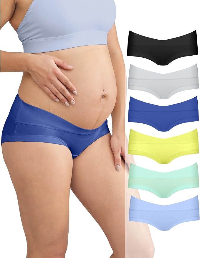 Intimate Portal Maternity Underwear Cotton Pregnancy Postpartum Panties Under by IntimatePortal