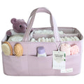 Lily Miles Baby Diaper Caddy Organizer, Wipeable Diaper Organizer Basket by LilyMiles