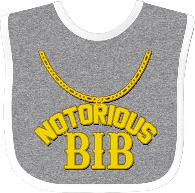 inktastic Notorious Bib Baby Bib by Inktastic