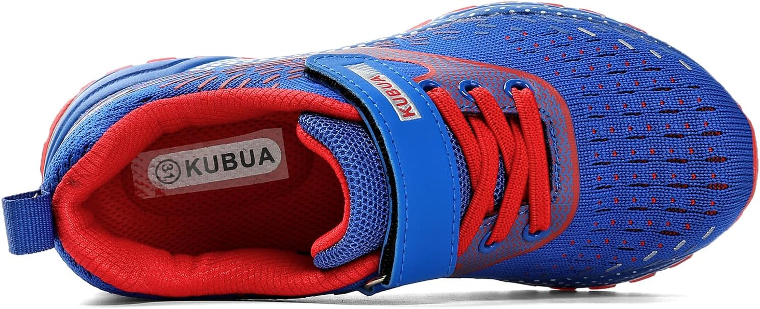 KUBUA Kids Sneakers for Boys Girls Running Tennis Shoes Lightweight Breathable - Image 4