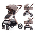 2 in 1 Baby Stroller, Newborn Infant Toddler Convertible Pram Stroller by Lortsybab