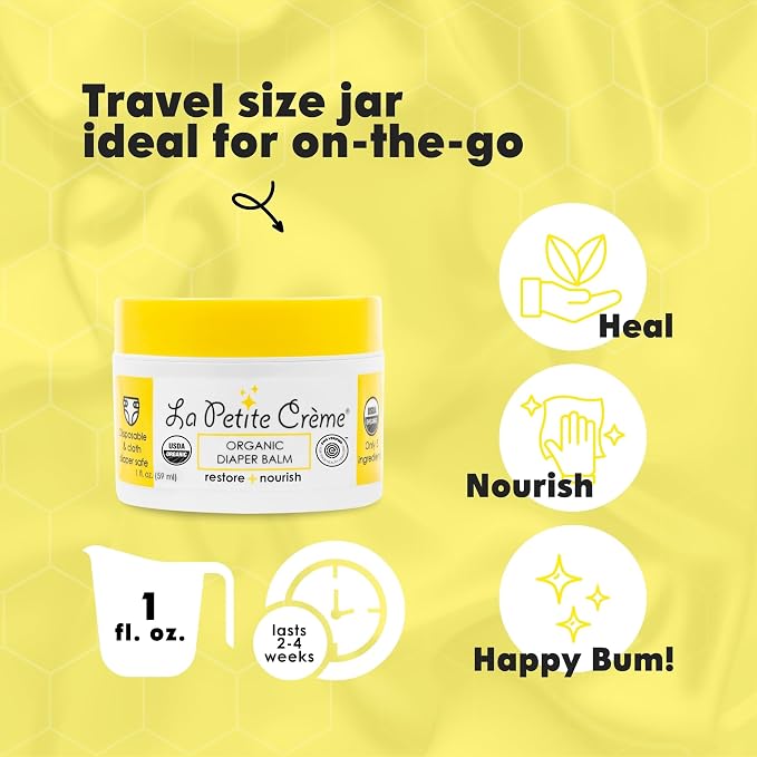 La Petite Creme French Organic Diaper Balm - Image 4