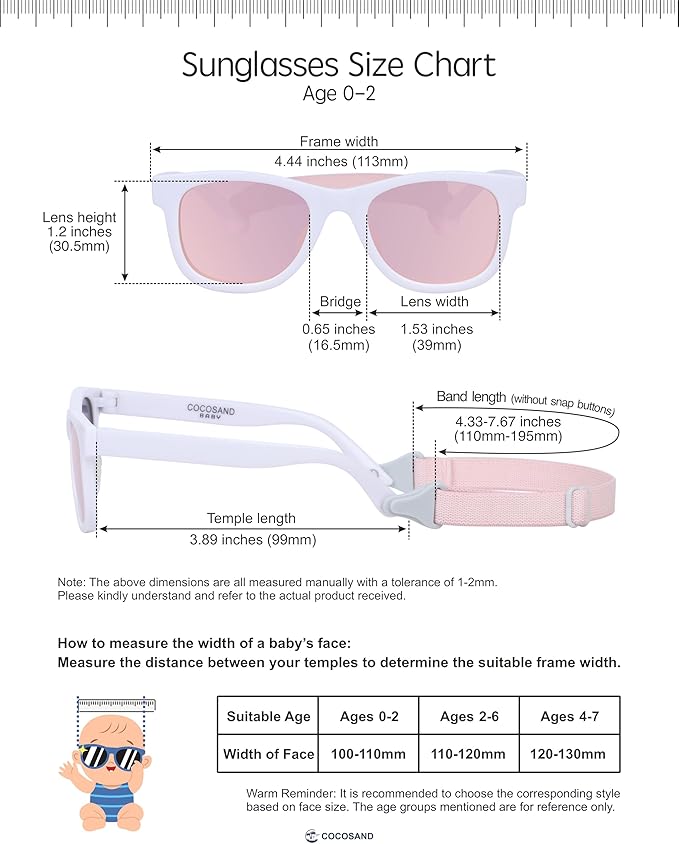 COCOSAND Flexible Baby Sunglasses - Image 5