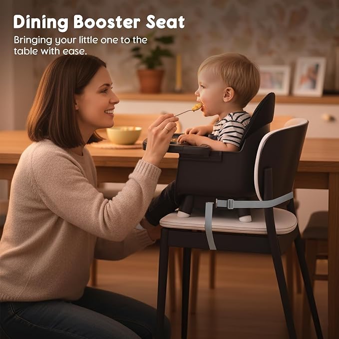 6 in 1 Baby High Chair, Convertible Highchair - Image 3