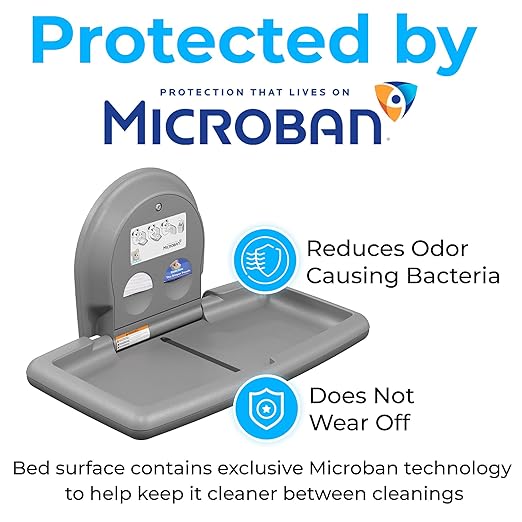 Koala Kare Surface-Mounted Horizontal Baby Changing Station, Model KB300-01 - Image 3