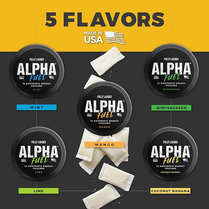 Fully Loaded Alpha Fuel Nootropic Pouches - Image 3