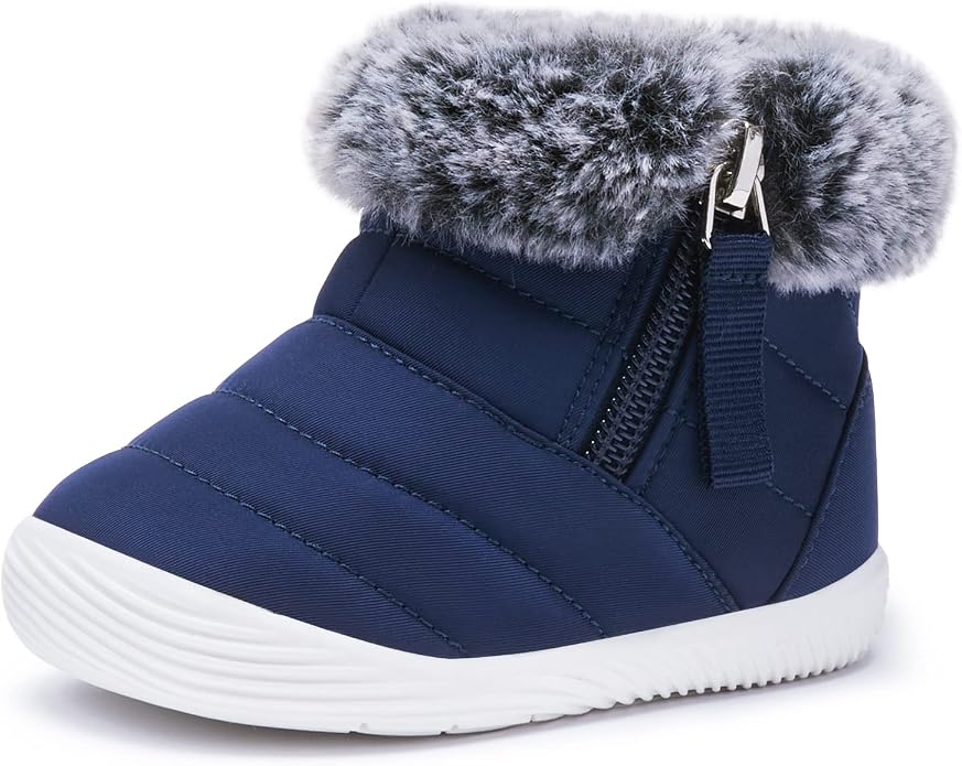 BMCiTYBM Baby Boy Girl Snow Boots Waterproof Winter Warm Booties Nonslip by BMCiTYBM