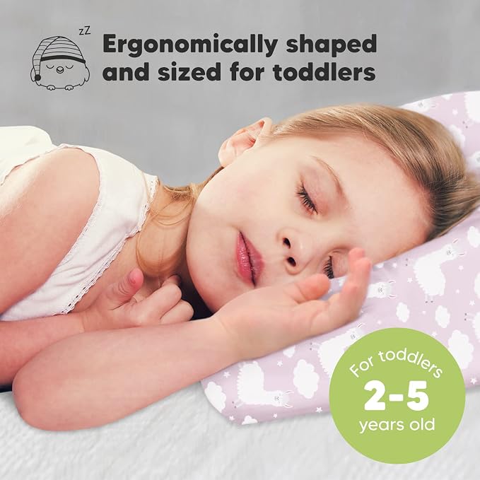 Toddler Pillow with Pillowcase - Image 2