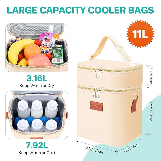 PIIOSER Breastmilk Cooler Bag - Image 4