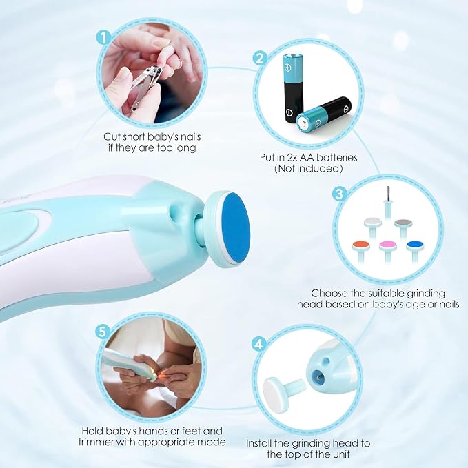 Baby Healthcare and Grooming Kit, Portable Baby Safety Care Set, Baby - Image 5