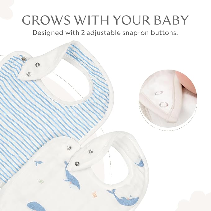 Bamboo Little Baby Bibs - Image 5