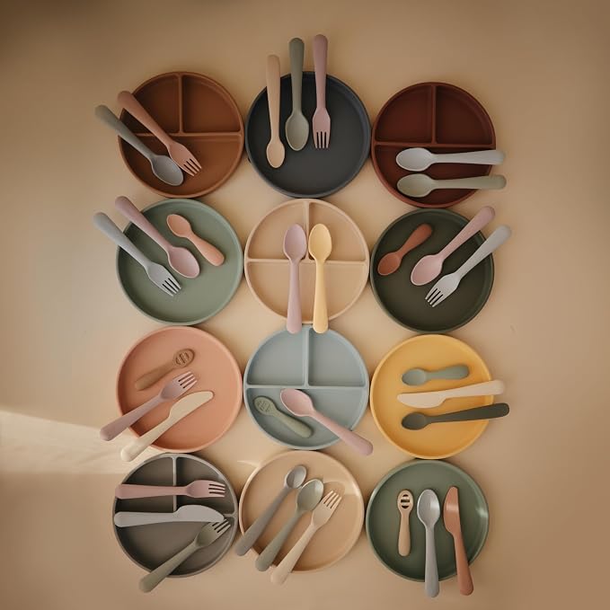 mushie Silicone Suction Plate | BPA-Free Non-Slip Design - Image 7
