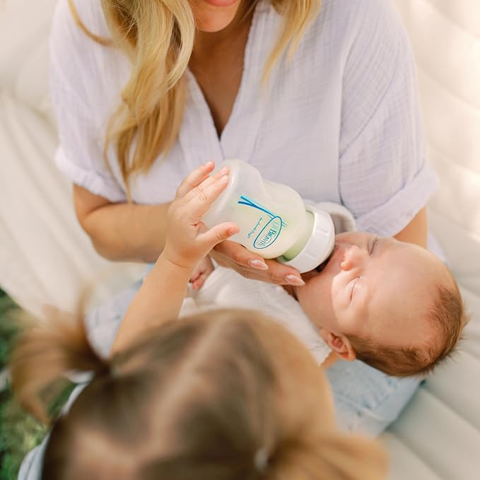 Dr. Brown's Natural Flow Anti-Colic Options+ Wide-Neck Glass Baby Bottles 5 - Image 7