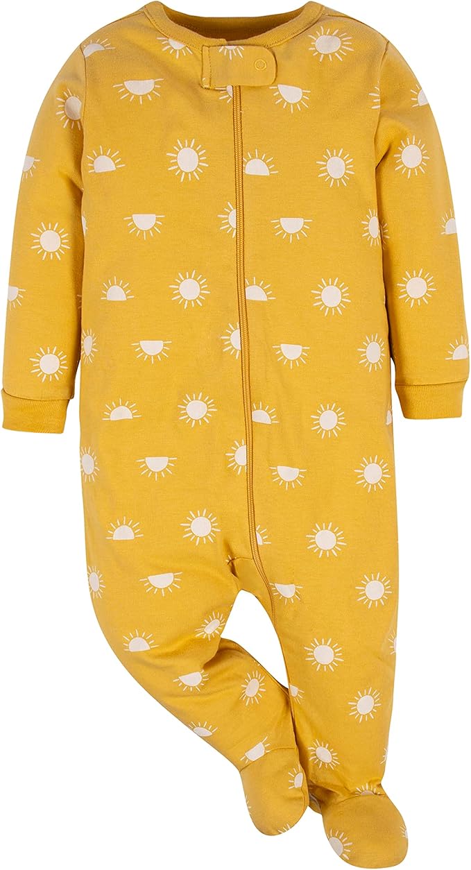 Gerber Baby Boys 4 Pack Sleep 'N Play Footie - Image 4